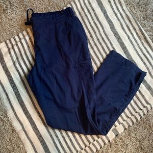 Greys Anatomy Womens Navy Scrub Pants Size Large